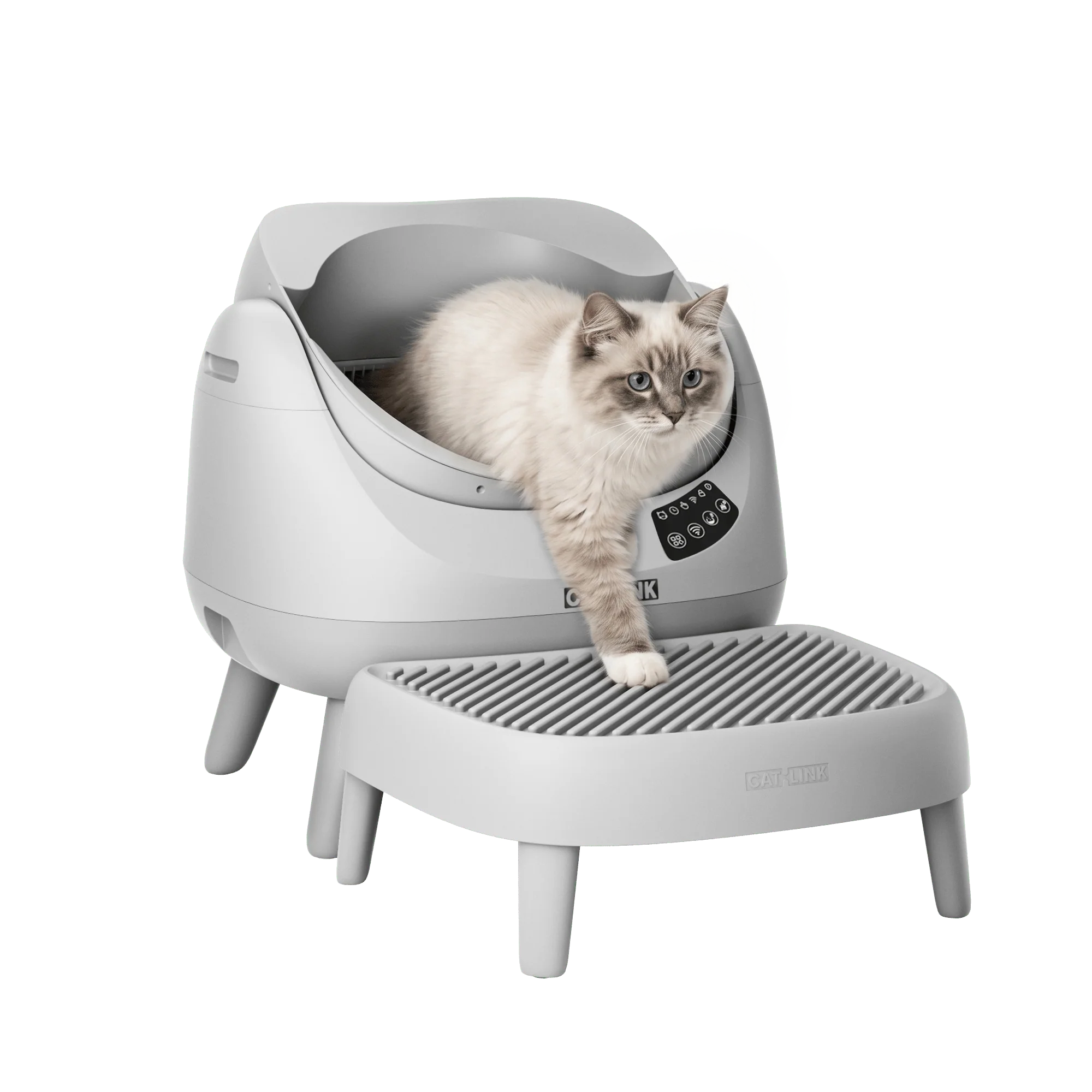 CATLINK Open-X Lite Open Top Self-cleaning Litter Box (For Bundle) - Image 10
