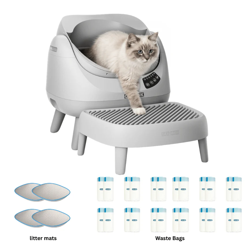 CATLINK Open-X Open Top Self-cleaning Litter Box - Image 43