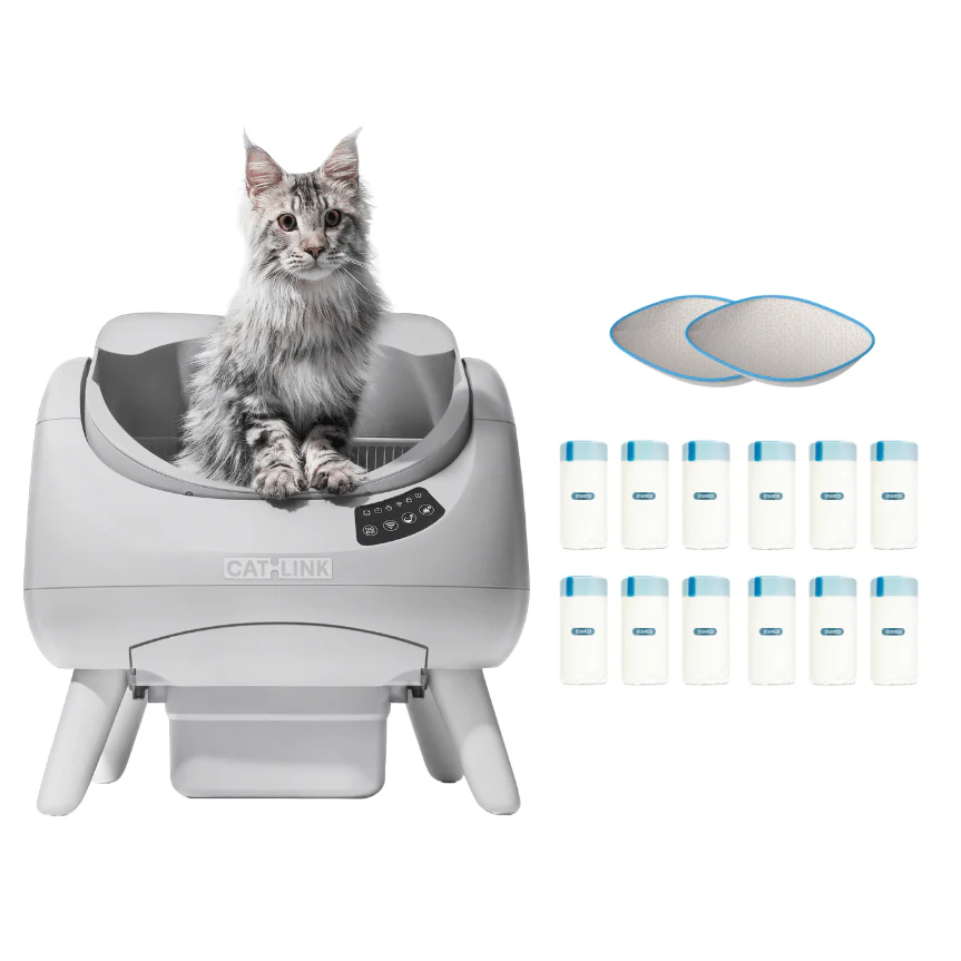 CATLINK Open-X Open Top Self-cleaning Litter Box - Image 46