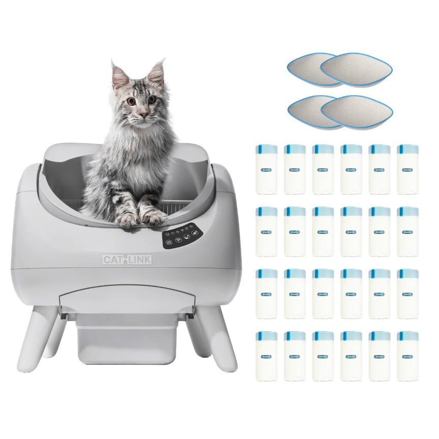 CATLINK Open-X Open Top Self-cleaning Litter Box - Image 47