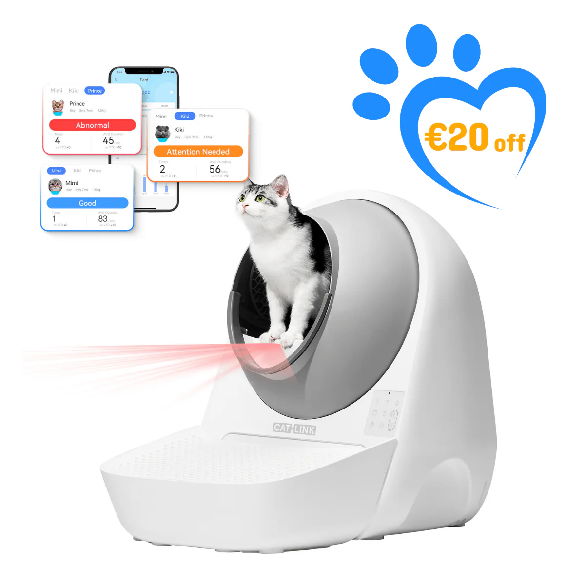 Catlink Pro-X Luxury Self-Cleaning Litter Box - Image 35
