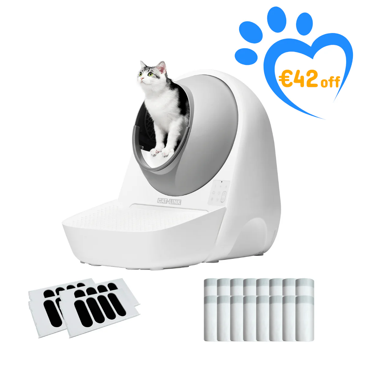 Catlink Pro-X Luxury Self-Cleaning Litter Box - Image 37