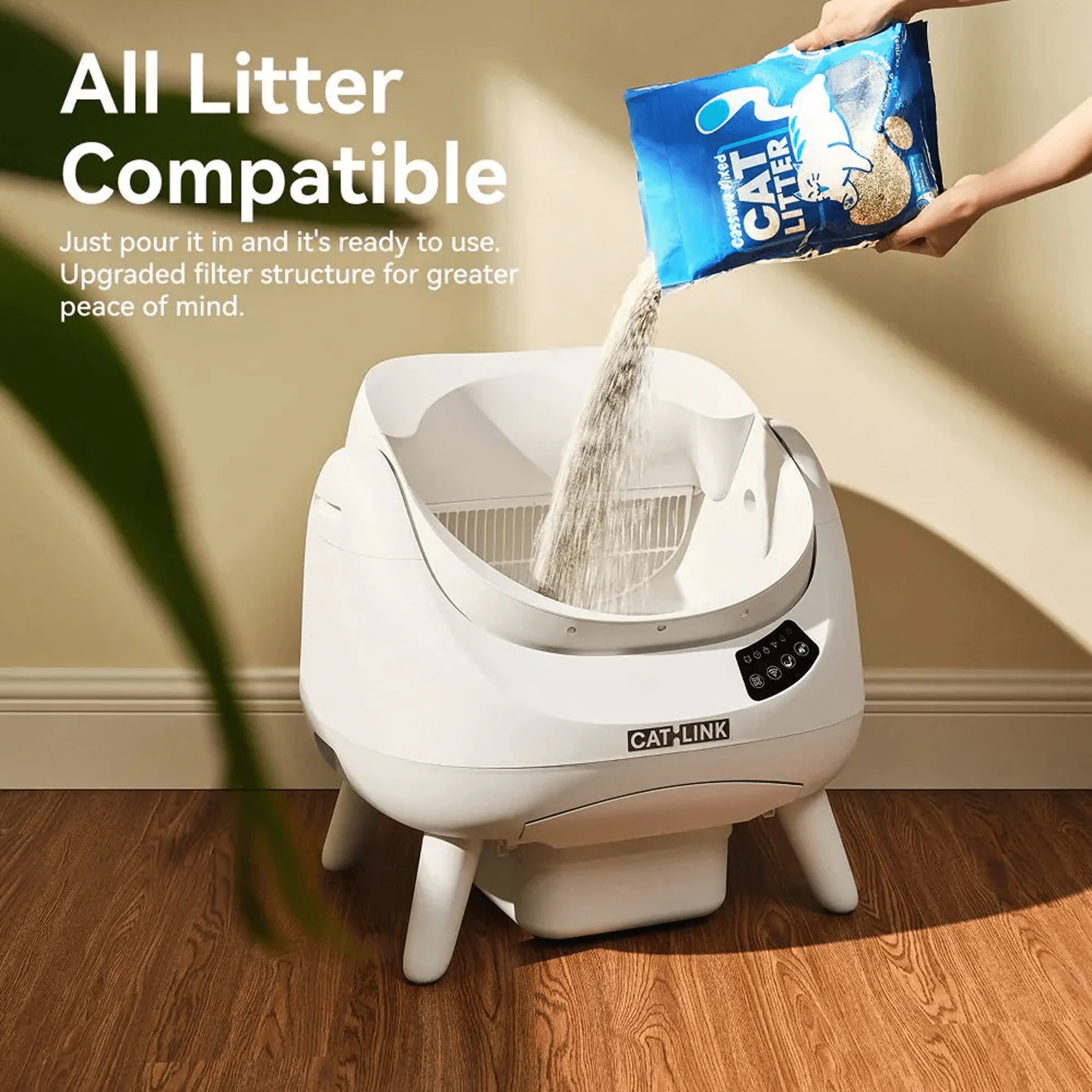 Clean & Feed Bundle - Litter Box, Feeder & Water Fountain Complete Set - Image 17